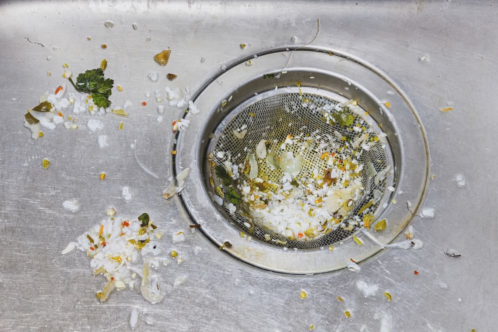 Food Particles and Grease Buildup